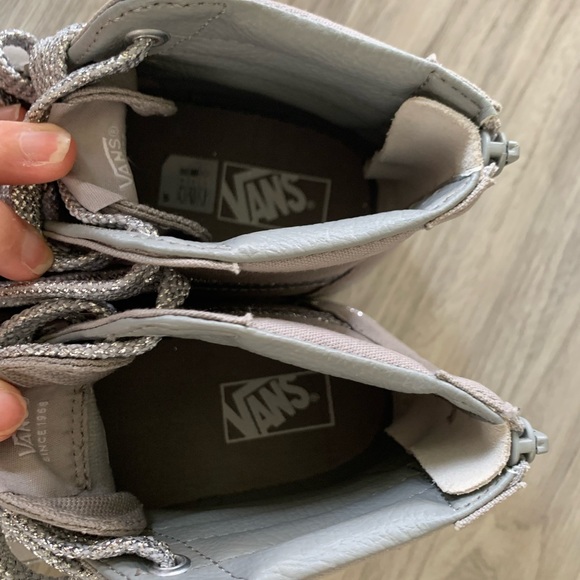 COPY - Vans kids sk8 Silver Glitter - size 3 - Picture 4 of 9